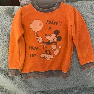 Boys Mickey Mouse sweatshirt. Worn only 3 times.